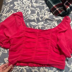 Dry Goods Hot Pink Top